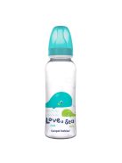 Canpol babies Keskeny nyakú cumisüveg, 250 ml, LOVE&SEA