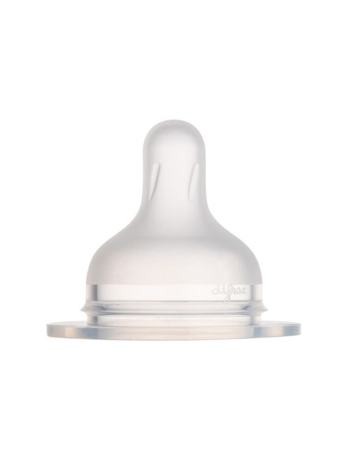 Canpol babies Szilikon etetőcumi az S-alakú cumisüvegekhez, 3hó+, 2db, lassú