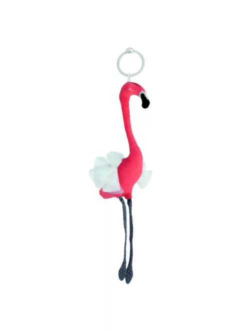 Canpol babies Plüss játék, alvó flamingó,  0+, JUNGLE - korall