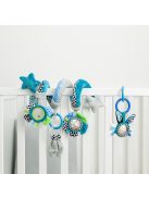 Canpol babies Spirál játék a babakocsira/gyermekágyra - ZigZag kék