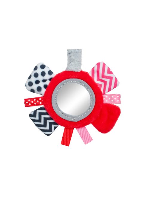 Canpol babies Spirál játék a babakocsira/gyermekágyra - ZigZag piros