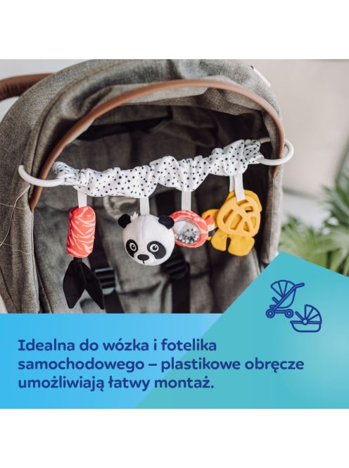 Canpol babies Felakasztható fejlesztőjáték babakocsihoz, BabiesBoo