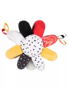   Canpol babies Szenzoros tapintásfejlesztő labda, csörgővel, BabiesBoo