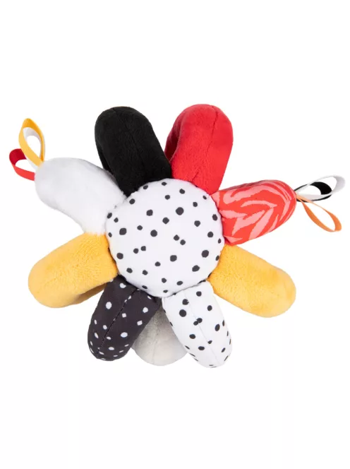 Canpol babies Szenzoros tapintásfejlesztő labda, csörgővel, BabiesBoo