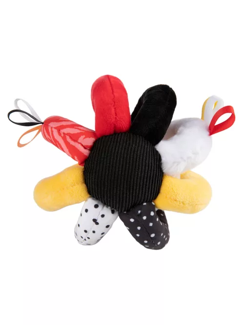 Canpol babies Szenzoros tapintásfejlesztő labda, csörgővel, BabiesBoo