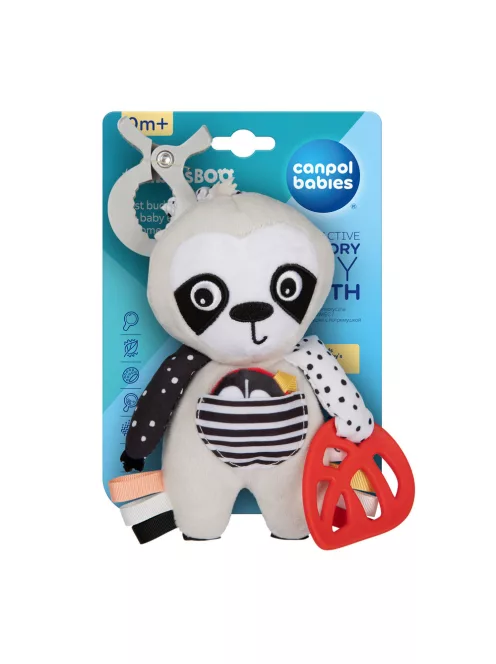 Canpol babies Szenzoros interaktív játék csipesszel, LAJHÁR, BabiesBoo