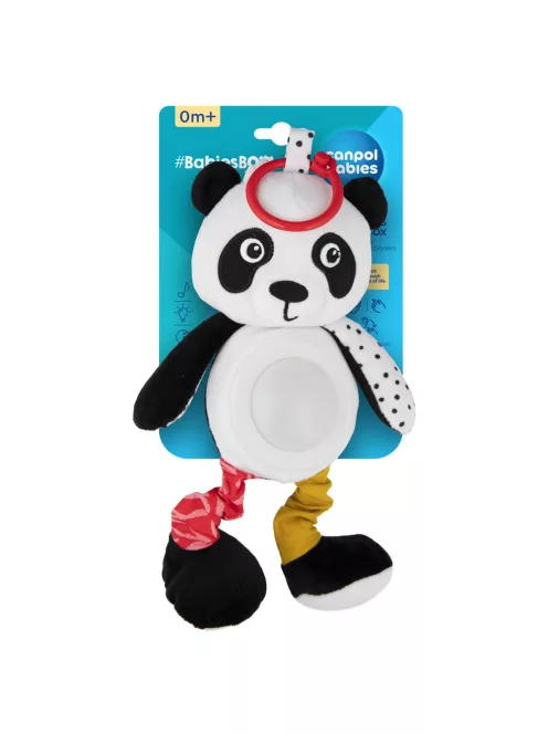 Canpol babies Szenzoros függőjáték dallamokkal és lámpával BabiesBoo - panda
