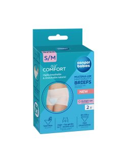   Canpol babies Multifunkciós, mosható szülés utáni bugyi, 2db - S/M
