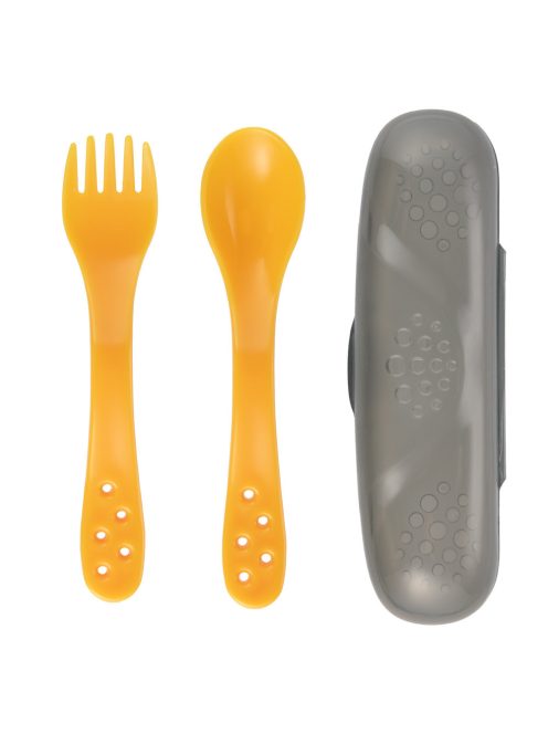 Canpol babies Utazó étkészlet, sárga