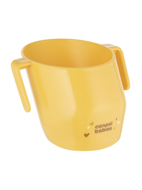 Canpol babies Itatópohár SMART 180 ml 12hó+ - sárga
