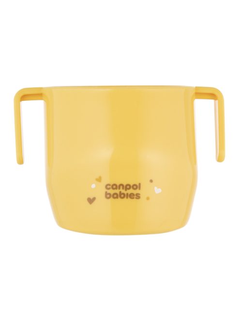 Canpol babies Itatópohár SMART 180 ml 12hó+ - sárga