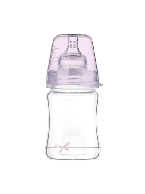 LOVI Diamond Glass Cumisüveg 150 ml Baby Shower lány