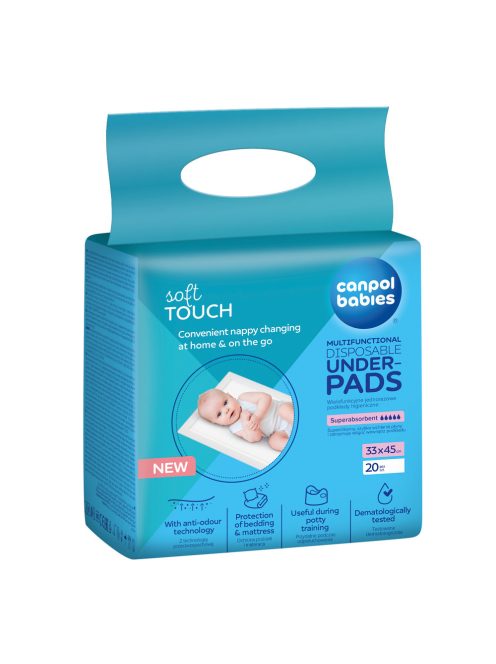 Canpol babies Többfunkciós alátét, 33x45cm, 20db