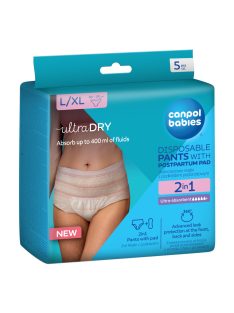 Canpol babies 2az1ben szülés utáni pelenka 5db - L/XL