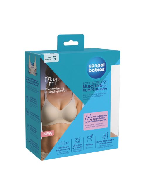 Canpol babies MumFIT szoptatós és mellszíváshoz való melltartó S