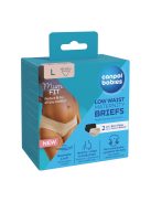 Canpol babies MumFIT alacsony derekú kismama bugyi L 2 db