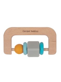 Canpol babies Fa és szilikon rágóka