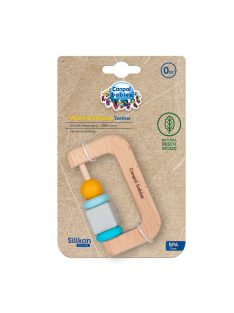Canpol babies Fa és szilikon rágóka