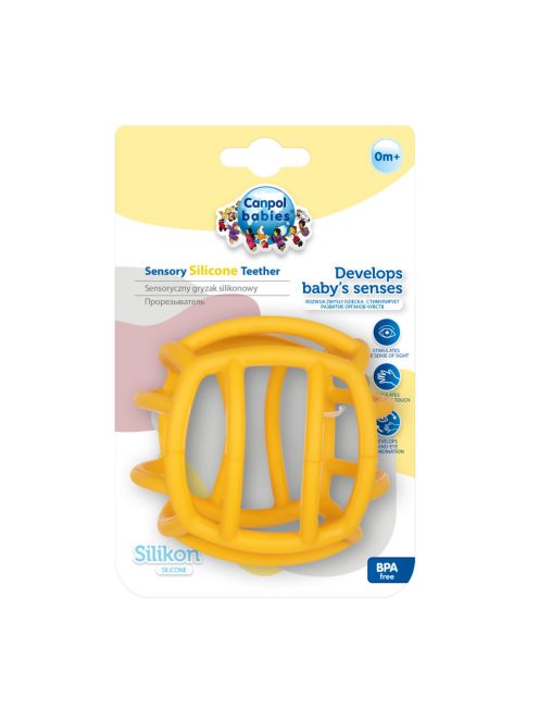 Canpol babies Szenzorikus, szilikon rágóka - BALL