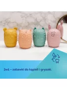Canpol babies Szilikon fürdőjáték szett, 4 db