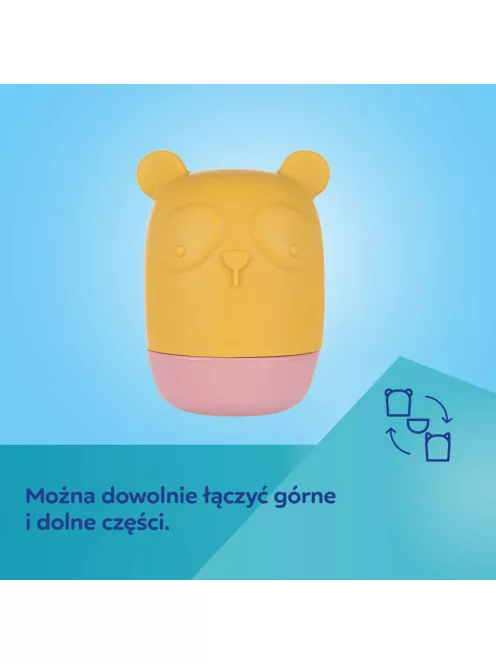 Canpol babies Szilikon fürdőjáték szett, 4 db