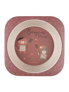 Canpol babies Ebédszett, 5db, BONJOUR PARIS - piros