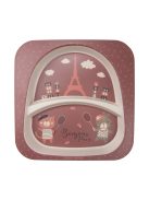 Canpol babies Ebédszett, 5db, BONJOUR PARIS - piros