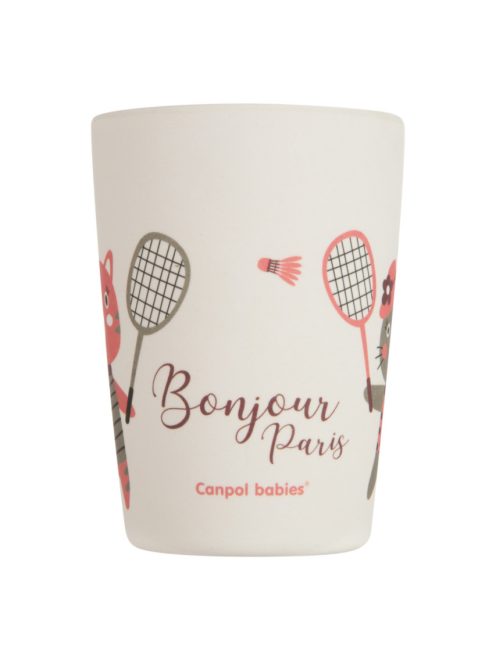 Canpol babies Ebédszett, 5db, BONJOUR PARIS - piros
