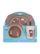 Canpol babies Ebédszett, 5db, BONJOUR PARIS - piros