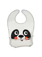 Canpol babies Szilikon előke zsebbel, BabiesBoo, panda