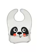 Canpol babies Szilikon előke zsebbel, BabiesBoo, panda