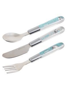Canpol babies Fém evőeszközök EXOTIC ANIMALS 3db - kék