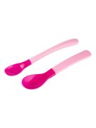 Canpol babies Színváltó, hőérzékelős kanál készlet, 2db, rózsaszín