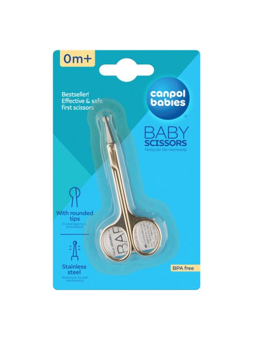 Canpol babies Baba körömolló kerek véggel