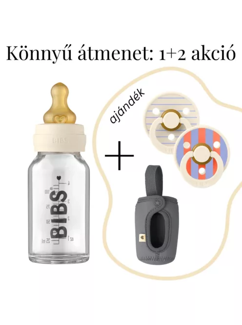 BIBS Könnyű átmenet csomag - Krémfehér mix (110 ml)