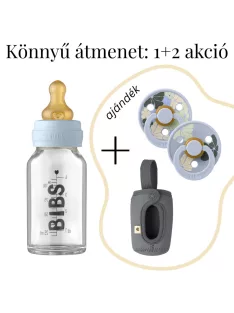 BIBS Könnyű átmenet csomag - Hamvaskék mix (110 ml)