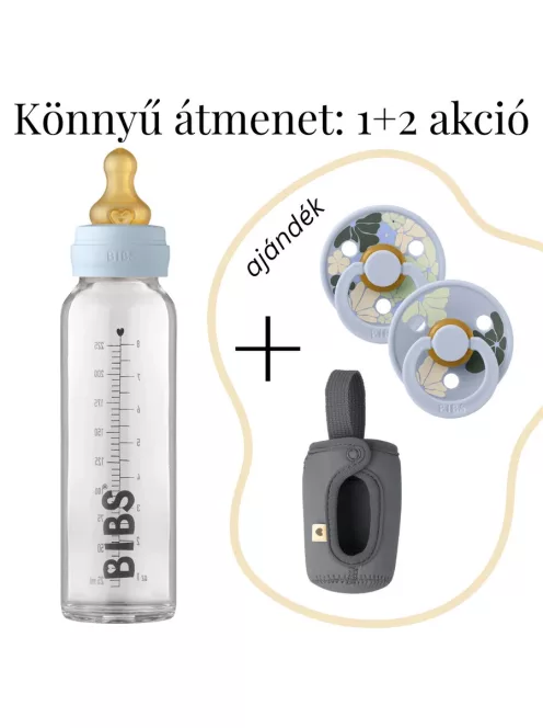 BIBS Könnyű átmenet csomag - Hamvaskék mix (225 ml)