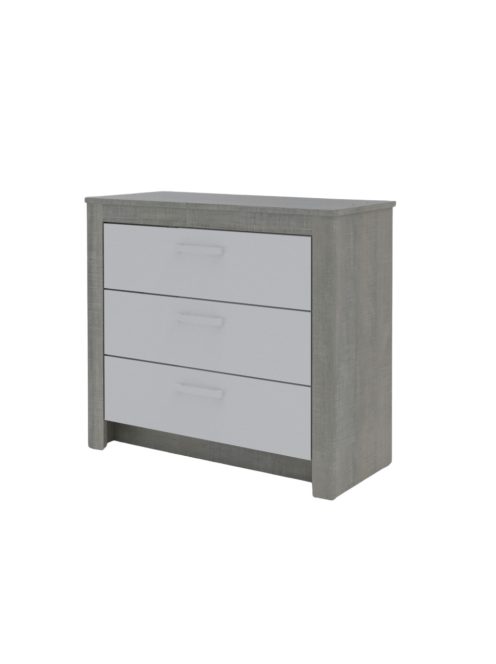 Todi Cube 2 70x140-es átalakítható babaágy + Cube 2 3 fiókos komód + pelenkázó toldalék