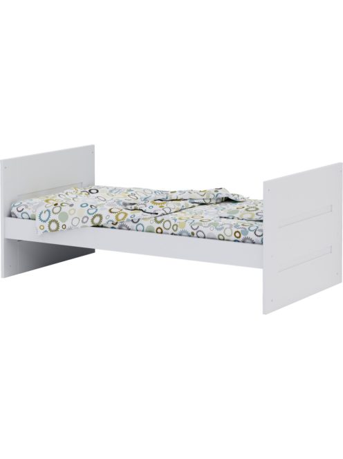 Todi White Bunny 70x140-es átalakítható babaágy + 3 fiókos komód + pelenkázó toldalék