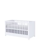 Todi Elegant 3 fiókos komód + 70x140-es átalakítható babaágy + standard pelenkázó toldalék