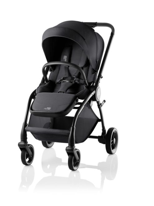 Britax Römer Rio Style 2az1-ben babakocsi +Baby Safe Core hordozó + bázistalp - Carbon Black