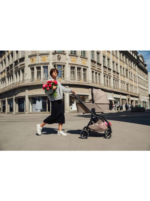 Britax Römer Rio Style 2az1-ben babakocsi +Baby Safe Core hordozó + bázistalp - Carbon Black