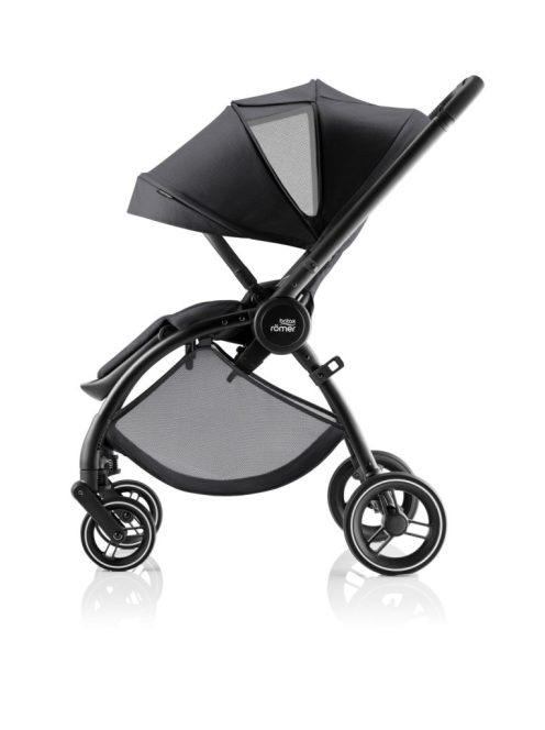 Britax Römer Rio Style 2az1-ben babakocsi +Baby Safe Core hordozó + bázistalp - Carbon Black
