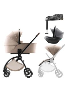   Britax Römer Rio Style 2az1-ben babakocsi +Baby Safe Core hordozó + bázistalp - Teak