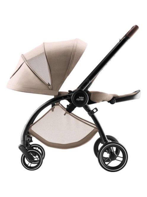 Britax Römer Rio Style 2az1-ben babakocsi +Baby Safe Core hordozó + bázistalp - Teak