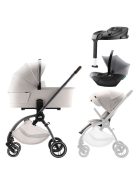 Britax Römer Rio Lux 2az1-ben babakocsi +Baby Safe Core hordozó + bázistalp - Soft Taupe