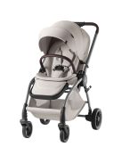 Britax Römer Rio Lux 2az1-ben babakocsi +Baby Safe Core hordozó + bázistalp - Soft Taupe