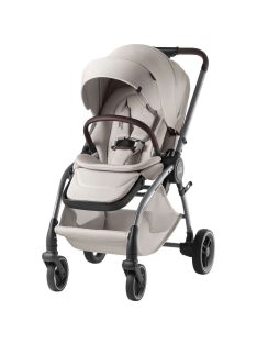   Britax Römer Rio Lux 2az1-ben babakocsi +Baby Safe Core hordozó + bázistalp - Soft Taupe