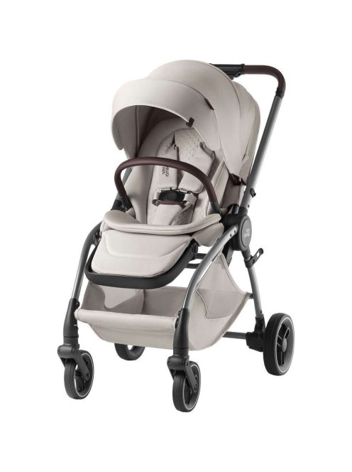 Britax Römer Rio Lux 2az1-ben babakocsi +Baby Safe Core hordozó + bázistalp - Soft Taupe