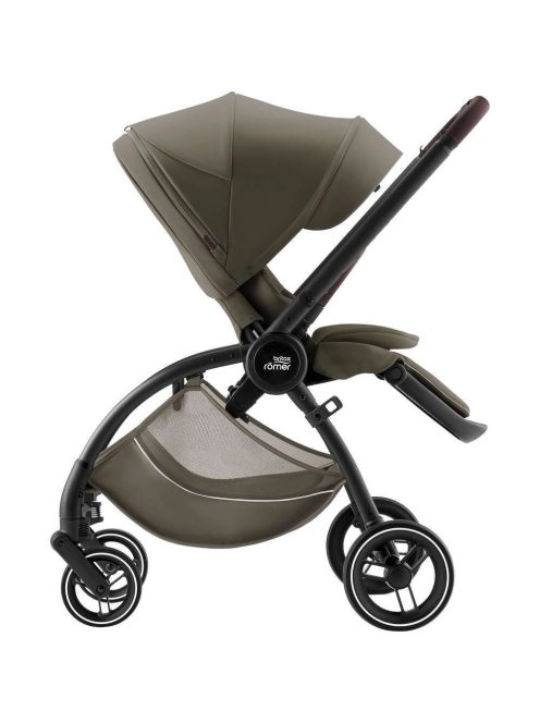 Britax Römer Rio Lux 2az1-ben babakocsi +Baby Safe Core hordozó + bázistalp - Urban Olive